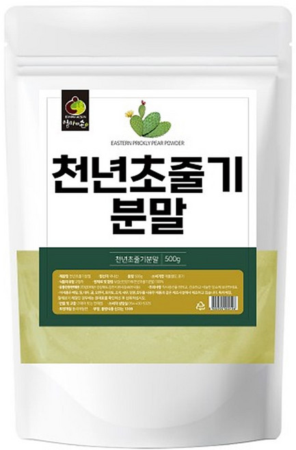 엄마애손 국내산 뉴 천년초줄기 분말 500g, 1개