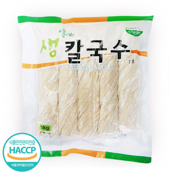 신일생면 생칼국수 1kg, 1개