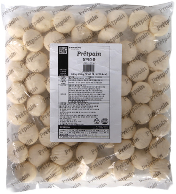 [무료드라이아이스포장] 찰치즈볼 1.8kg