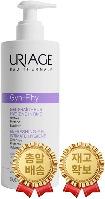 유리아쥬 [유리아쥬] Uriage Gyn-Phy 진피 리프레싱젤 여성청결제 500ml, 1개 - 쿠팡
