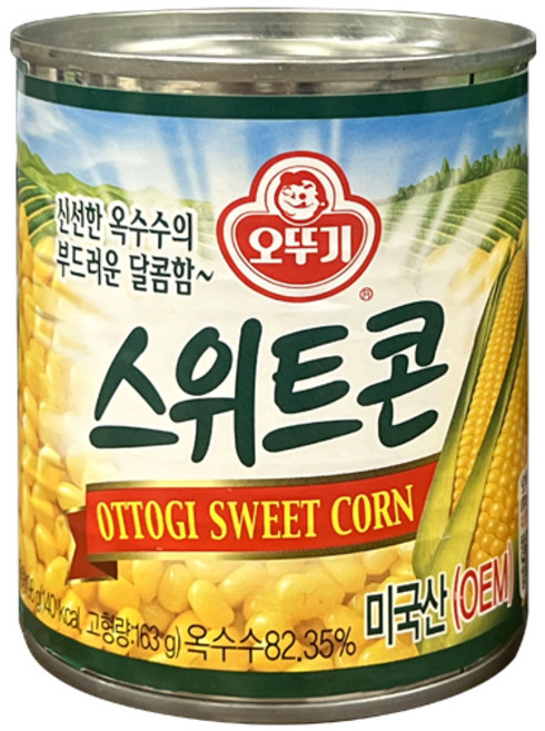 오뚜기 스위트콘 통조림, 198g, 1개