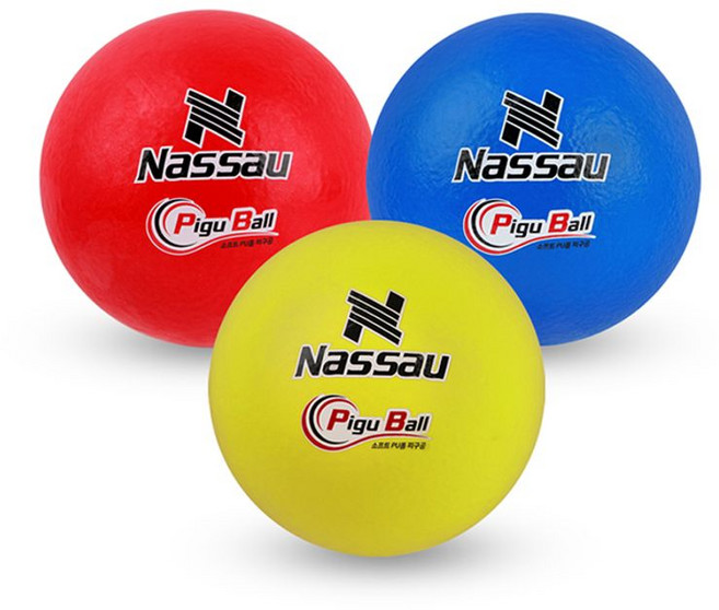 낫소 소프트 PU폼 피구공 NXO-B198 3호, 레드, 1개