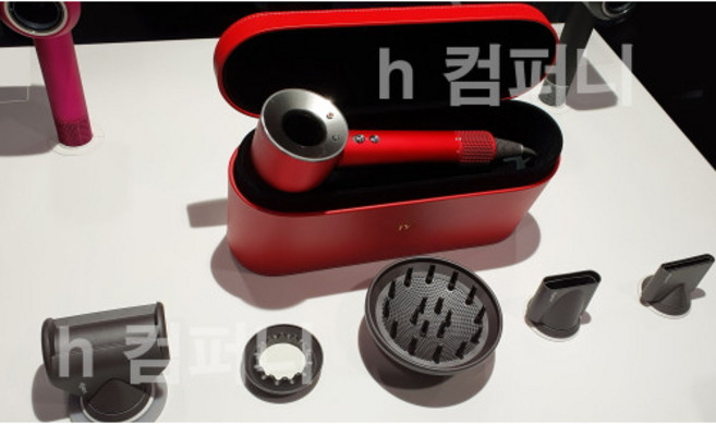 다이슨 드라이기 슈퍼소닉 HD08 레드+정품케이스 국내AS정품, 푸시아니켈 한정판+정품케이스