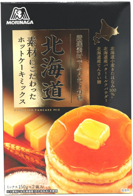 MORINAGA 森永 北海道嚴選鬆餅預拌粉 2入, 1個, 300g