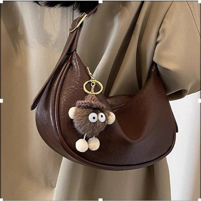 100K箱包 褶皺餃子包