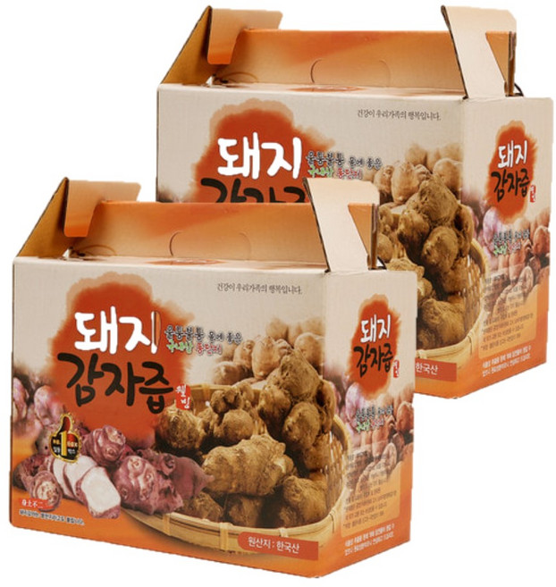 해피스토어70 국내산 자색돼지감자 진액즙 100ml X 60포 (진액 엑기스 액상차 원액), 120개