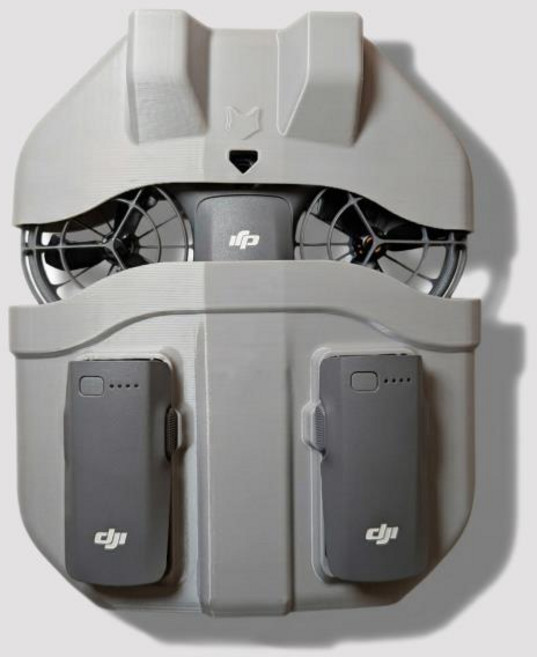 DJI Neo 2 드론 액세서리 보관함 오거나이저 휴대용 여행 가방 배터리 슬롯 홀더 보호 커버 케이스