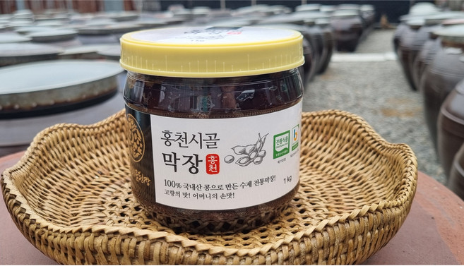 홍천시골된장 막장 1kg, 1개