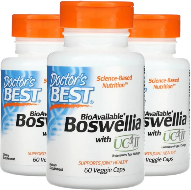 닥터스베스트 보스웰리아 UC II 60캡슐 3통, 3개, 60정 - 쿠팡