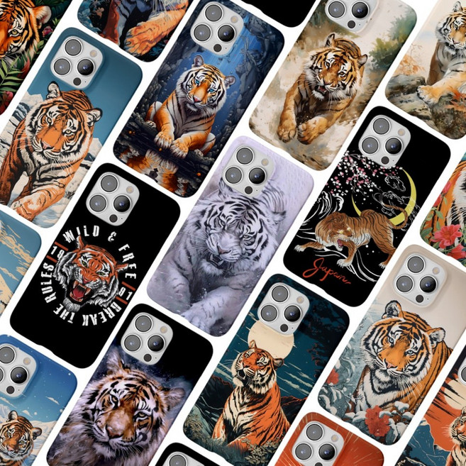 호랑이 케이스 갤럭시 버디2 M23 A23 버디3 A15 A25