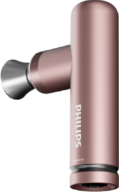 필립스 휴대용 파워 초경량 미니 마사지건 PPM7308PK