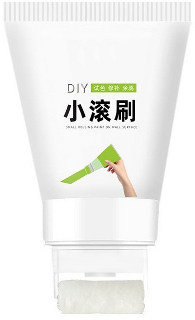 牆面修補漆 牆面遮蓋膏 塗鴉牆面修復神器, 1個, 一支 滾筒刷