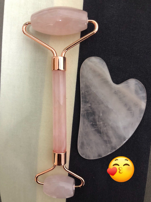 玉石滾輪按摩器, 1個, 如圖所示