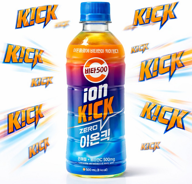 광동 비타500 이온 킥제로, 500ml, 24개