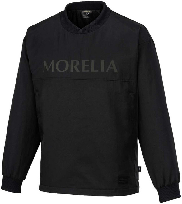 축구웨어 모렐리아 우븐 풀오버 셔츠 발수 P2MEB555 유니섹스 블랙 2XL