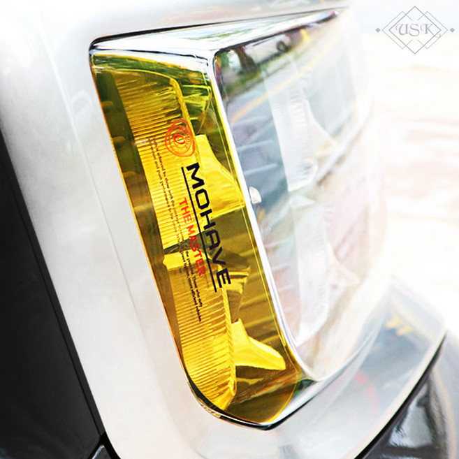 [비브랜드]와이앤유 리플렉터 필름 헤드라이트 돌튐방지 데칼스티커 실외 몰딩용품 모하비더마스터 호환