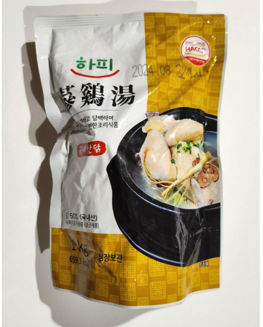 우복당 북촌골 왕 삼계탕 1kg, 1개
