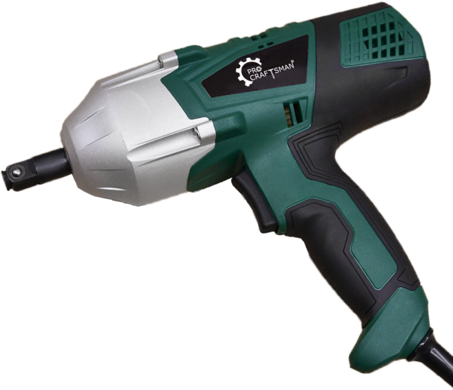 CRAFTSMAN 電動衝擊扳手 工業級500Nm扭力 拆卸輪胎機械設備, 1個