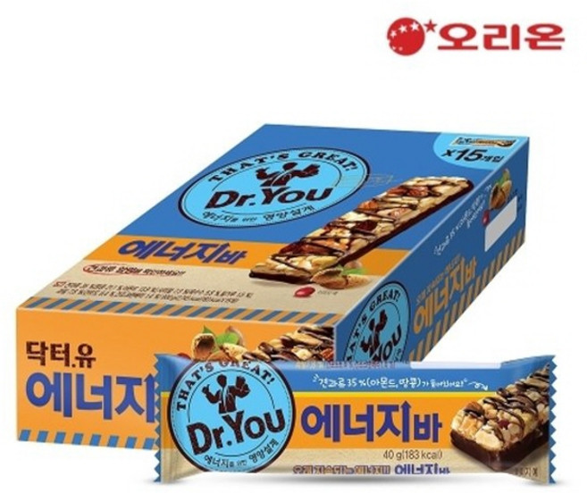 닥터유 에너지바, 40g, 15개