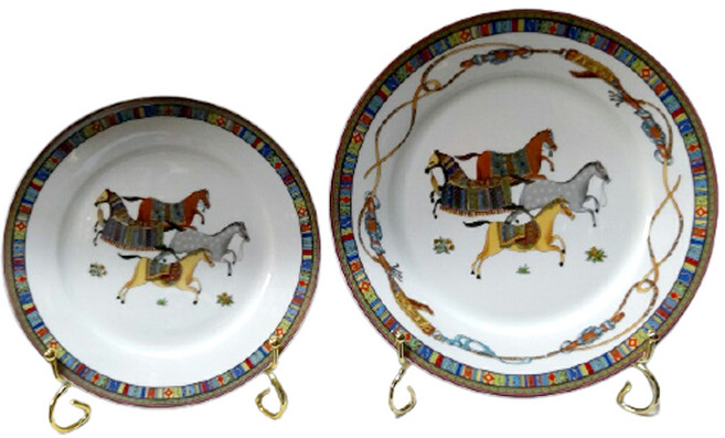 [크리스탈] 말그림 접시/ 본차이나/ collection/인테리어/ 장식/ 소품/ 테이블/다이닝룸/ 결혼/ 개업/ 집들이 /받침대 /거실 /선물/전원주택, 접시