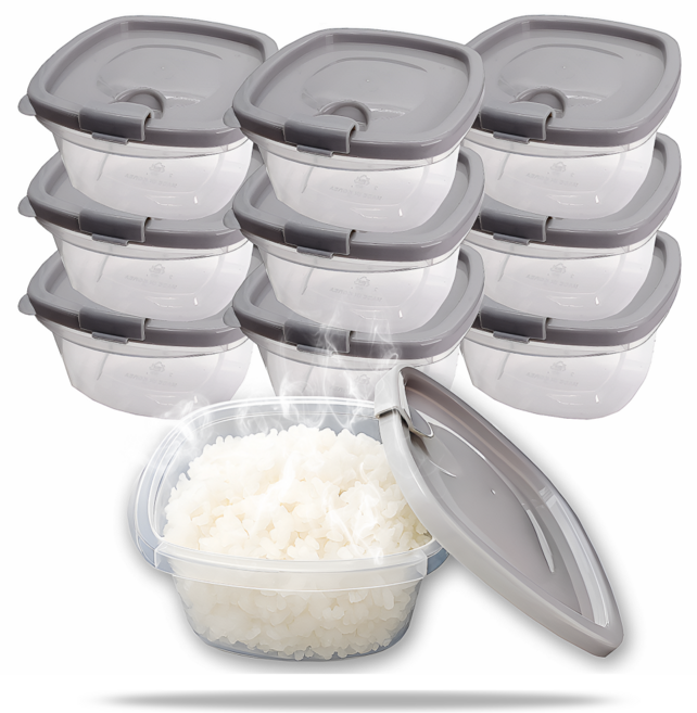 구매하마 국산 전자렌지용 냉동밥용기 10개 환경호르몬불검출, 350ml, 1세트