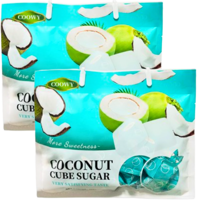 베트남 쿠위 큐브 코코넛젤 COOWY COCONUT CUBE, 2개, 320g