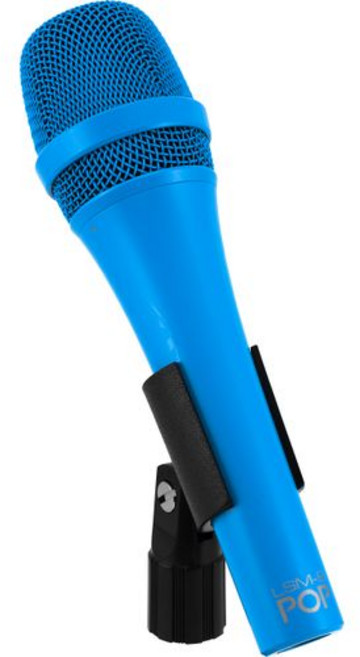 MXL LSM-9 POP 다이나믹 보컬 마이크 - 블루 MXL LSM-9 POP Dynamic Vocal Microphone - Blue, 1개, 1개입