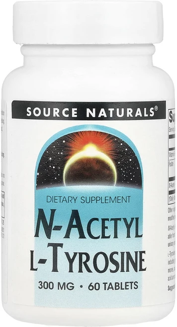 새해 첫좋은선물 Source Naturals N-아세틸 L-티로신 300mg 60정 제대로 할인합니다, SourceNaturalsN아세틸L티로신300mg60정, 1 - 쿠팡