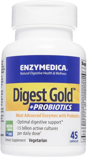 Enzymedica Digest Gold 엔지메디카 다이제스트 골드 프로바이오틱스 45캡슐, 45정, 1개 - 쿠팡