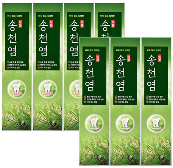 메디안 송천염치약 120g, 7개