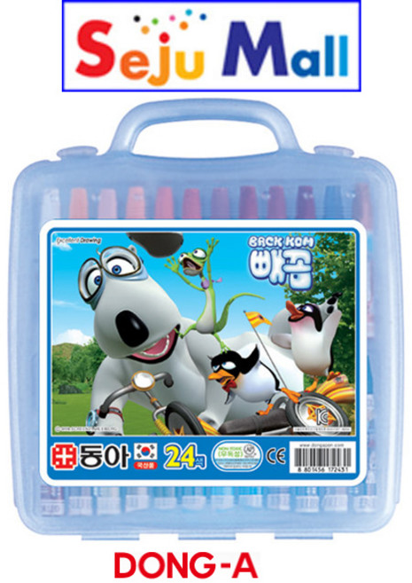 동아 6000 크레파스 24색, 여아용(수시변경)