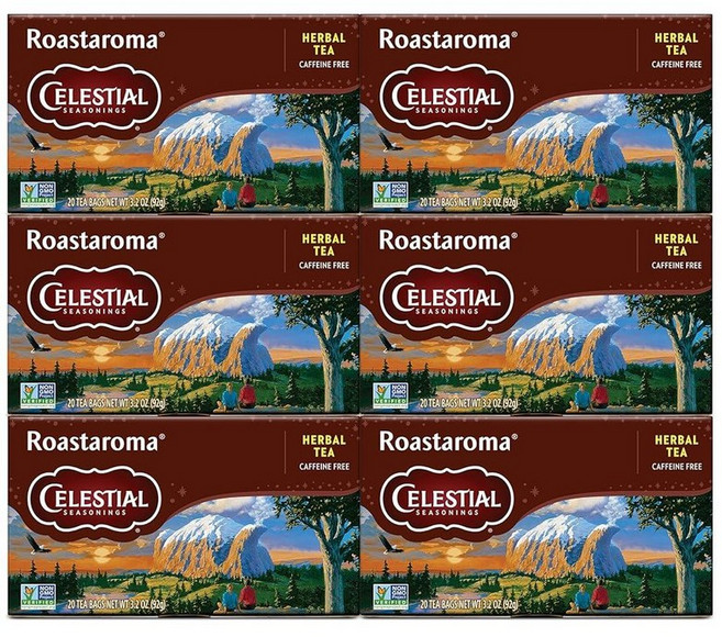 셀레셜시즈닝스 허브 티 시나몬 애플 스파이스 20티백 6팩, 2.4g, 20개입