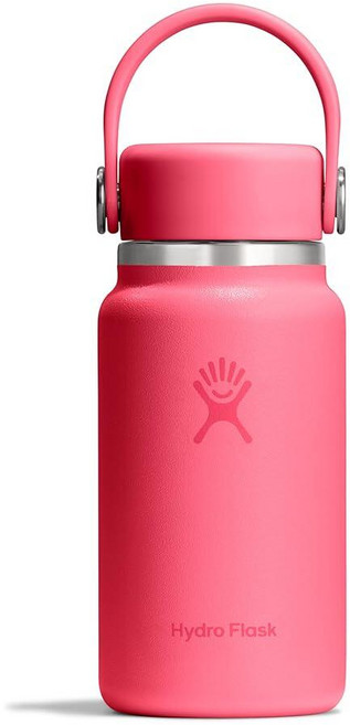 Hydro Flask 하이드로 플라스크 마이크로 보틀 누출 지갑 또는 포켓 단열 미니 물병 189.9g6.7온스 비치플럼 퍼플 252151, 팝스타 핑크