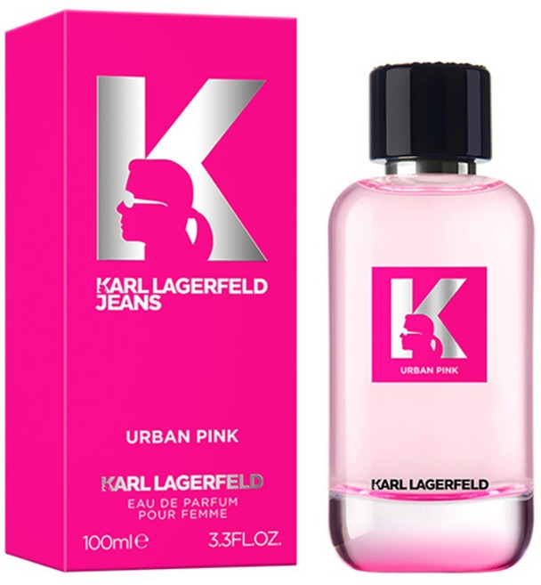 KARL LAGERFELD 都會粉女性淡香精, 1個, 60ml