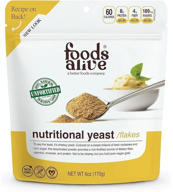 푸드얼라이브 슈퍼 푸드 논 포티파이드 뉴트리션 이스트 170g(6oz), 170g, 1개 - 쿠팡