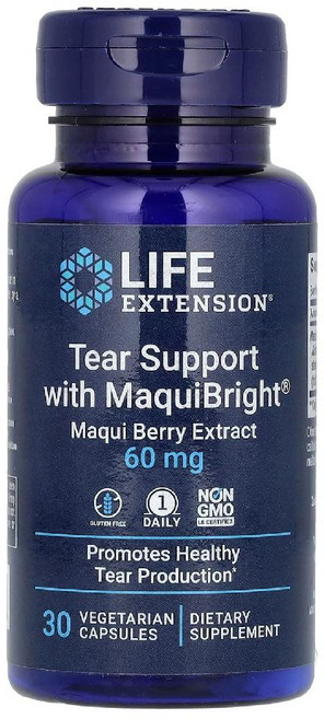라이프익스텐션 마키베리 추출물 MaquiBright 함유 60mg 캡슐 30정, 1개