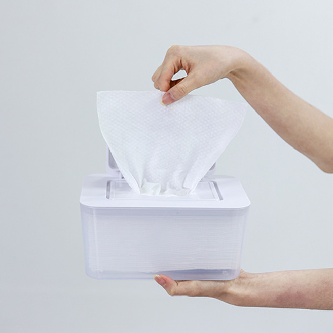 뉴코 피부과 전용 순면 100% 페이스 타올, 60매x3개(수납케이스 포함)