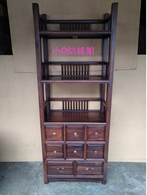 小O結緣館 八抽三層書架, 1個