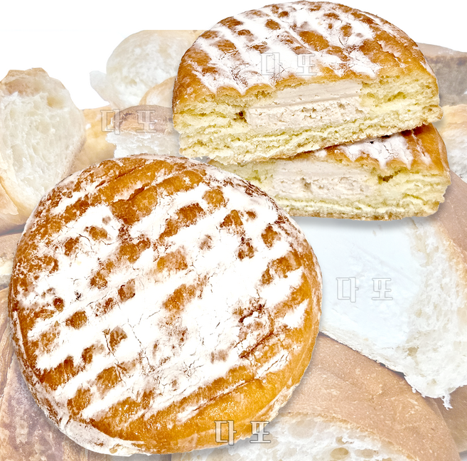 조은우리푸드 정항우 케익제빵소 모카크림도너츠 커피맛 간식빵, 10개, 60g