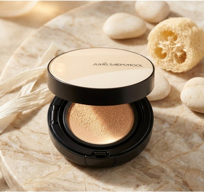 [블리샵]정샘물 에센셜 스킨 누더 쿠션 본품 페어라이트 14g, 1개