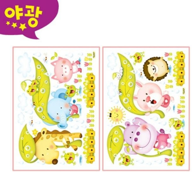 빗방울 꾸미기 스티커 요모조모 FDT-4205 1(PCS) 46123 PN top+63956wk