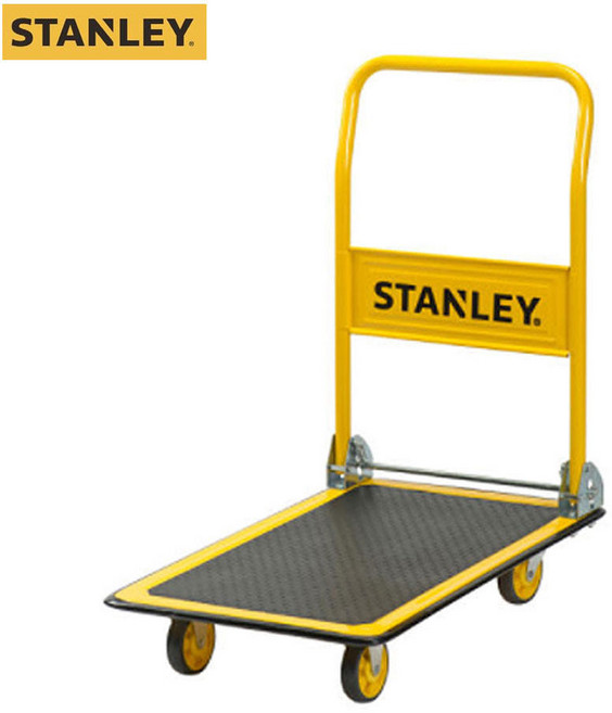 스탠리공식대리점 핸드 카트 수레 구르마 대차 끌차 접이식 핸드트럭 구루마 폴딩 플랫폼 카트 STST98028, 1개