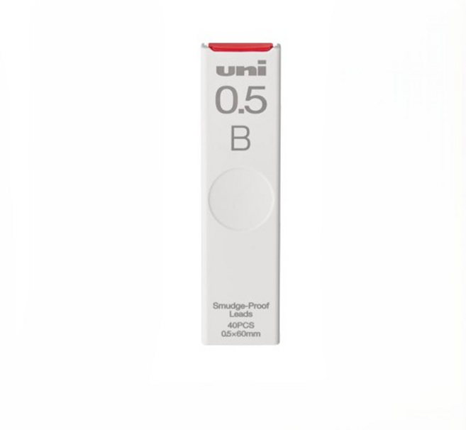 uni三菱筆芯 0.5mm自動鉛筆筆芯 UL-S-0.5-40 抗汙系列 書寫不斷裂, 1個