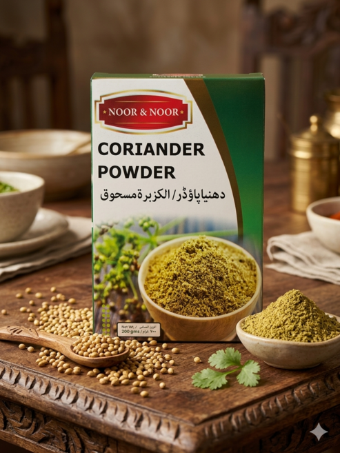 NOOR CORIANDER POWDER (PAKISTAN) / 고수씨분말, 1개, 200g