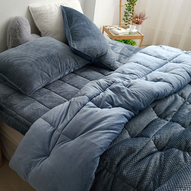 정온침장 따듯한 겨울 극세사 두꺼운 차렵이불