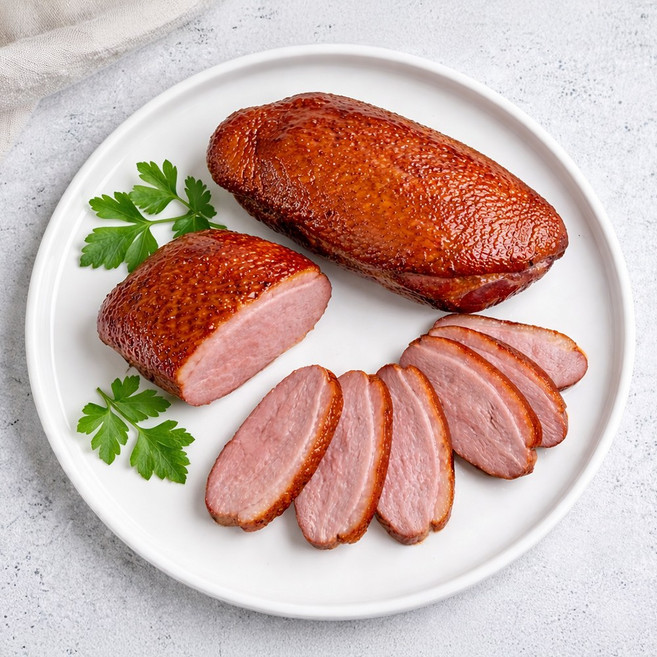 훈제오리 가슴살 스테이크, 10개, 200g