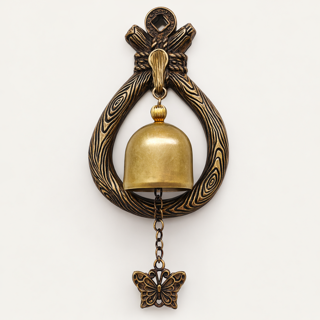 온미 현관문 풍경종 자석 개업 이사 집들이 복을 부르는 선물, 소코뚜레