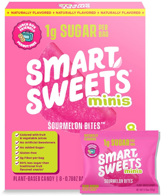 스마트스위트 피쉬 캔디 미니 로우 슈거 로우 칼로리 22g x 8개