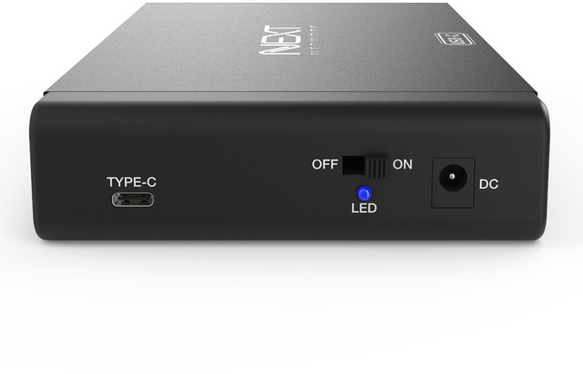 NEXT USB 3.1 C타입 하드케이스 3.5인치 HDD SATA3 지원 알루미늄 바디, 3.5형 SATA하드케이스, 1개