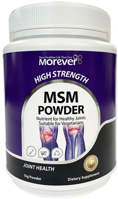 모에버 MSM 파우더 채식주의자 베지테리언 조인트 헬스 1kg, 기본옵션, 1개 - 쿠팡